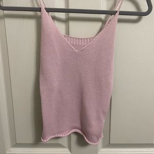 Brandy Melville pink tank top